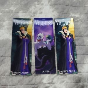 Disney Villains Evil Queen and Ursula Bookmarks